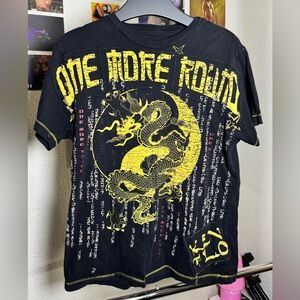 One More Round Yellow Dragon Shirt
